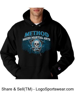 Method Skull/Aces on Dark Hoodies Design Zoom